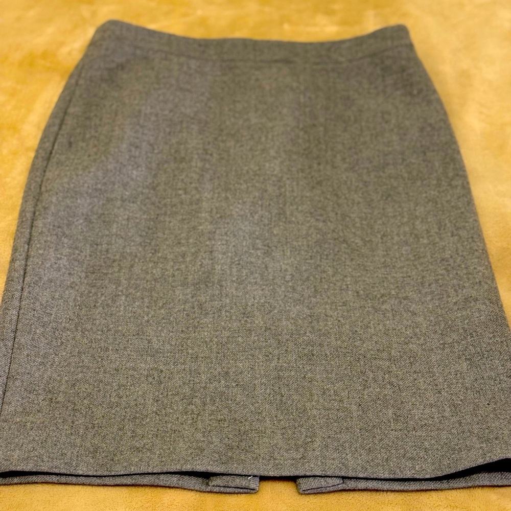 J Crew Wool Pencil Skirt